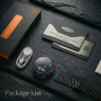 Novex™ Titan X4 Pro - Rugged GPS Smartwatch
