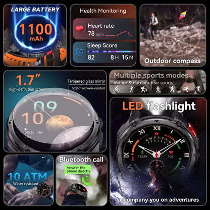 Novex™ Titan X4 Pro - Rugged GPS Smartwatch
