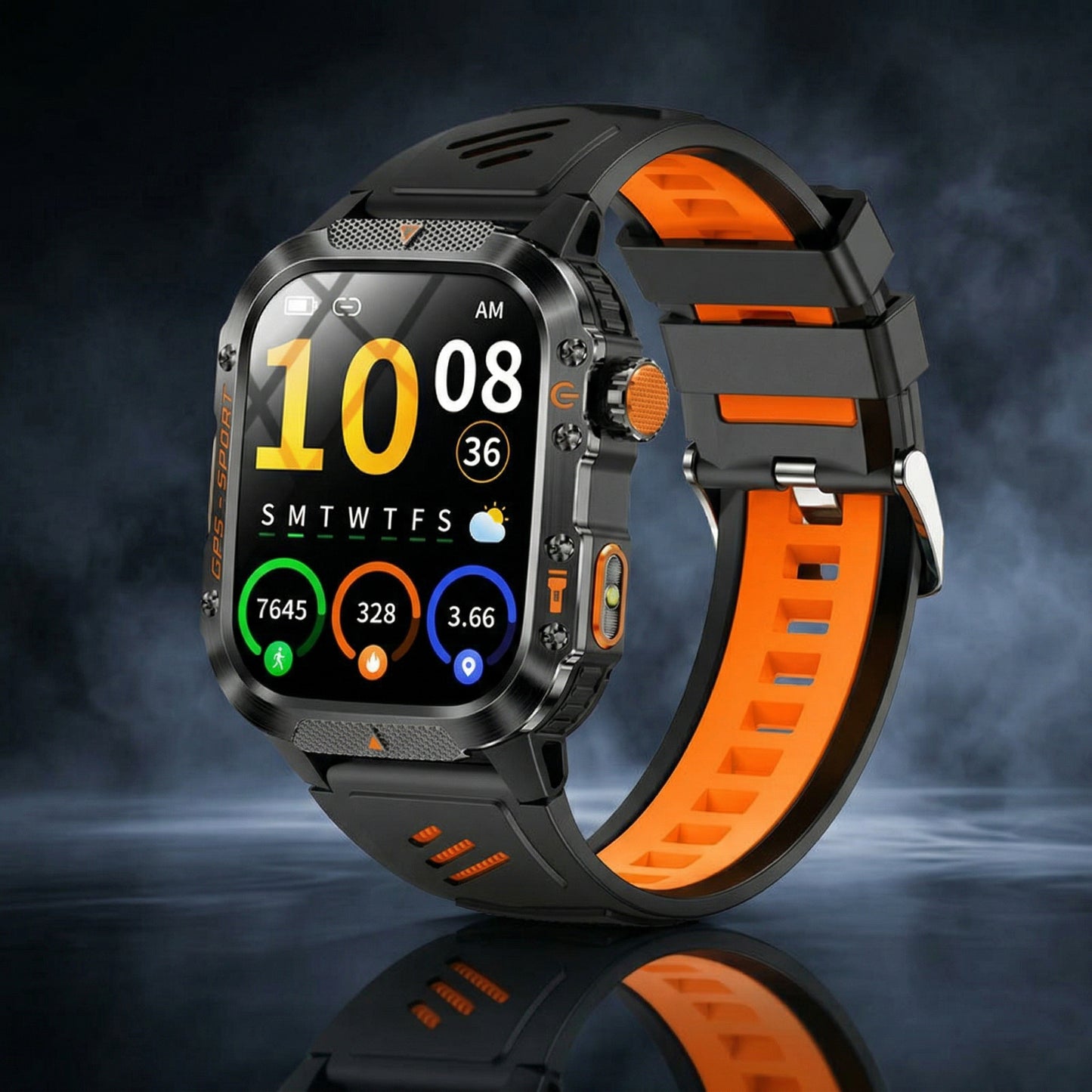 Novex™ Titan X2 Pro - Rugged GPS Smartwatch