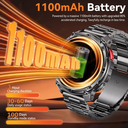 Novex™ Titan X4 Pro - Rugged GPS Smartwatch
