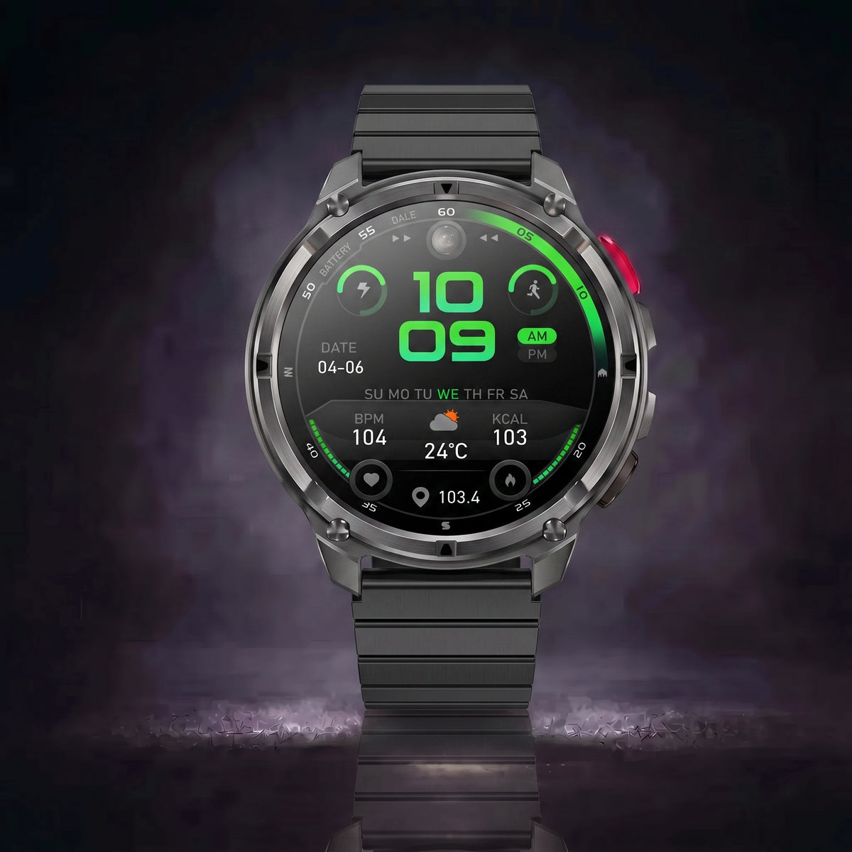 Novex™ Titan X4 Pro - Rugged GPS Smartwatch
