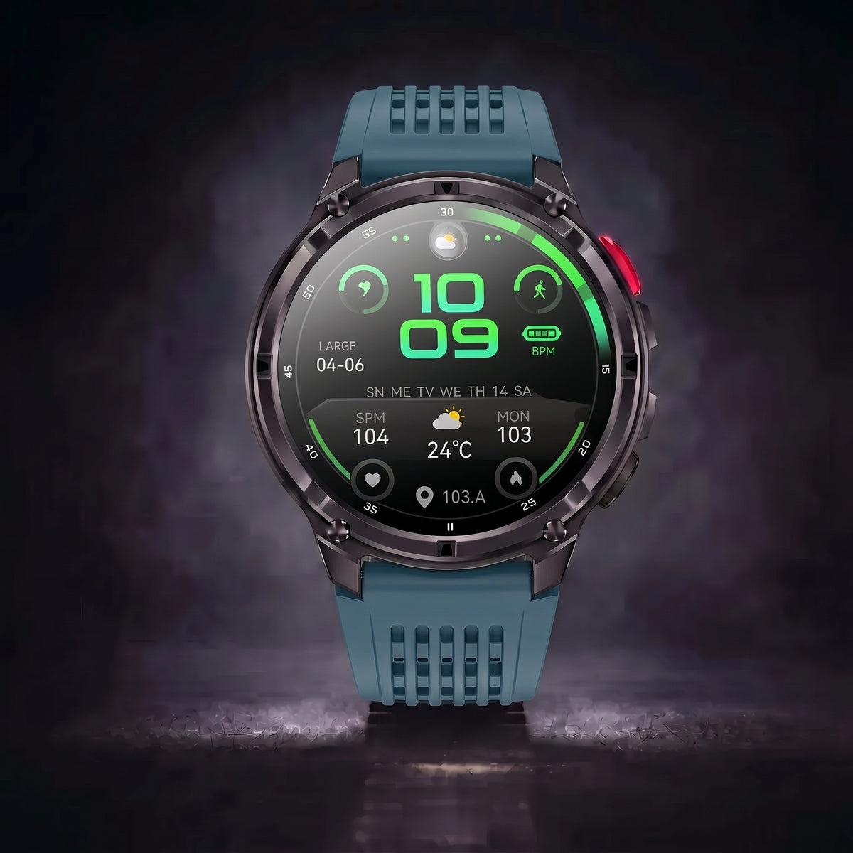 Novex™ Titan X4 Pro - Rugged GPS Smartwatch