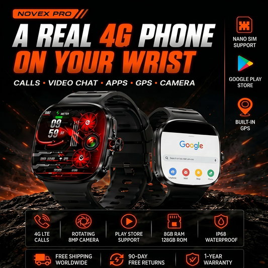 Novex Pro - 4G Smartwatch Phone