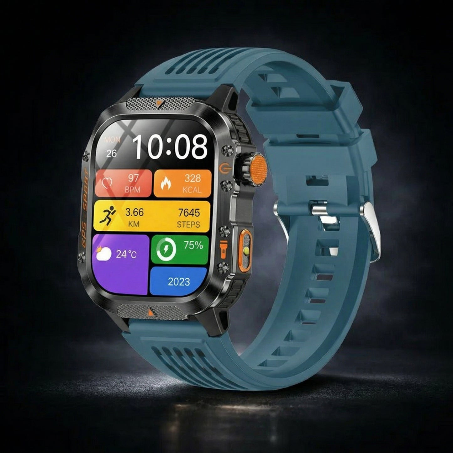 Novex™ Titan X2 Pro - Rugged GPS Smartwatch